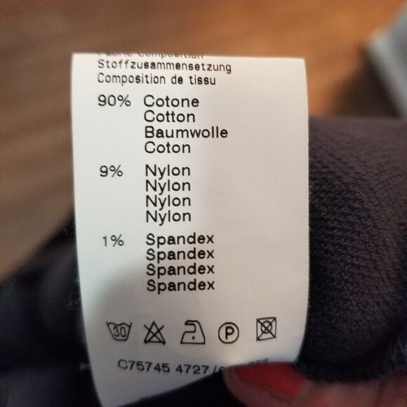 Peserico A-Line Gray Dress Solid  Career Dress - Picture 9 of 9